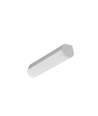 1m aluminium profiel UNI12 BCD/U - Geanodiseerd, opbouw, LED profiel