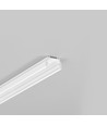 1m aluminiumprofiel UNI12 BCD/U - Wit gelakt, opbouw, LED profiel