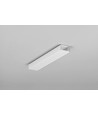 2m aluminium profiel UNI14 BC3/Y - Wit gelakt, opbouw, LED profiel
