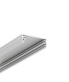 1m aluminiumprofiel WIDE24 G/W - Geanodiseerd, opbouw, LED profiel
