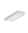 1m aluminiumprofiel WIDE24 G/W - Onbehandeld aluminium, opbouw, LED-profiel