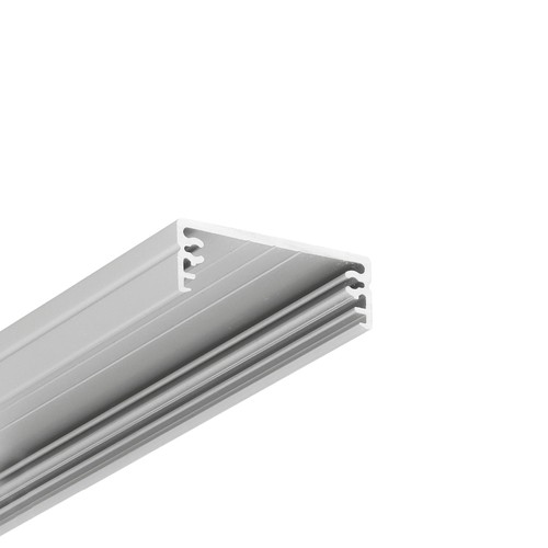 2m aluminiumprofiel WIDE24 G/W - Geanodiseerd, opbouw, LED-profiel