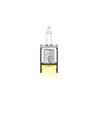 1m aluminium profiel COMBO30-01 ACDE-9 - Zwart geanodiseerd, opbouw, LED profiel