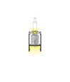 1m aluminium profiel COMBO30-01 ACDE-9 - Zwart geanodiseerd, opbouw, LED profiel