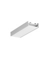 1m aluminiumprofiel VARIO30-01 ACDE-9/TY - Geanodiseerd, opbouw, LED profiel