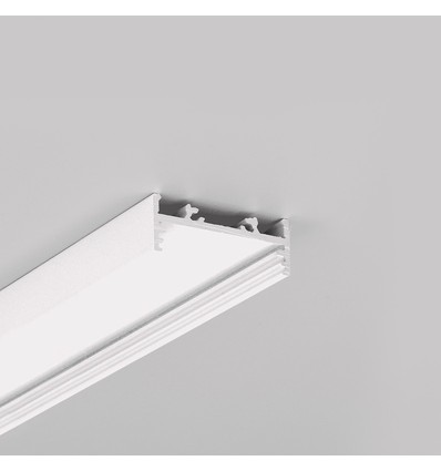 2m aluminiumprofiel VARIO30-01 ACDE-9/TY - Wit gelakt, opbouw, LED profiel