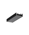 2m aluminiumprofiel VARIO30-01 ACDE-9/TY - Zwart geanodiseerd, opbouw, LED-profiel