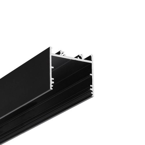 2m aluminiumprofiel VARIO30-02 ACDE-9/TY - Zwart geanodiseerd, opbouw, LED profiel