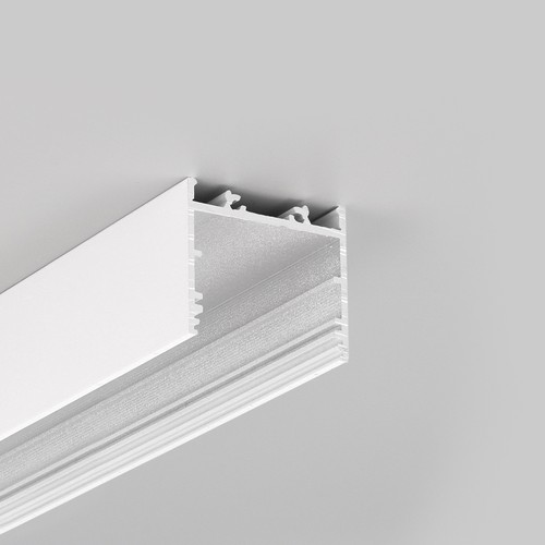 2m aluminiumprofiel VARIO30-02 ACDE-9/TY - Wit gelakt, opbouw, LED profiel
