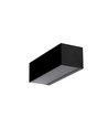 1m aluminiumprofiel VARIO30-03 ACDE-9/TY - Zwart geanodiseerd, opbouw, LED profiel