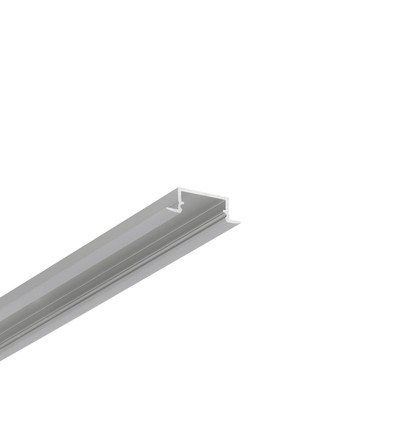 1m aluminiumprofiel BEGTIN12 J/S - Geanodiseerd, ingebouwd, LED-profiel
