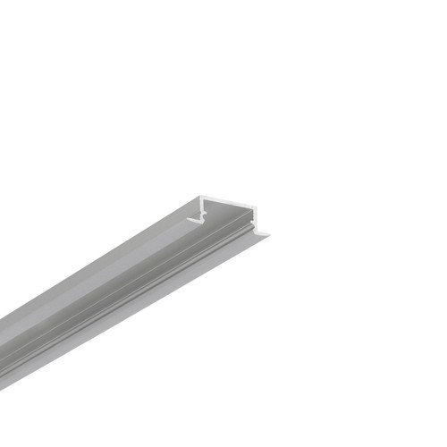 2m aluminium profiel BEGTIN12 J/S - Geanodiseerd, ingebouwd, LED profiel
