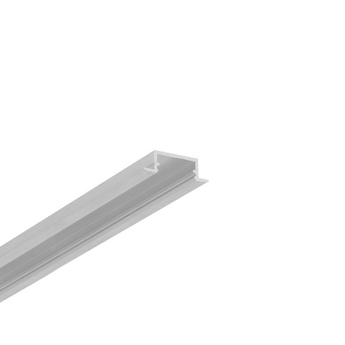 2m aluminium profiel BEGTIN12 J/S - Onbehandeld aluminium, inbouw, LED profiel