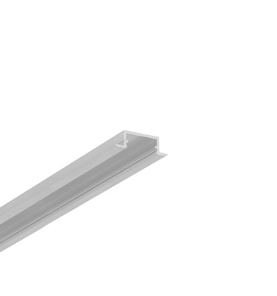 2m aluminium profiel BEGTIN12 J/S - Onbehandeld aluminium, inbouw, LED profiel