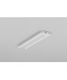 1m aluminium profiel BEGTIN12 J/S - Wit gelakt, inbouw, LED profiel