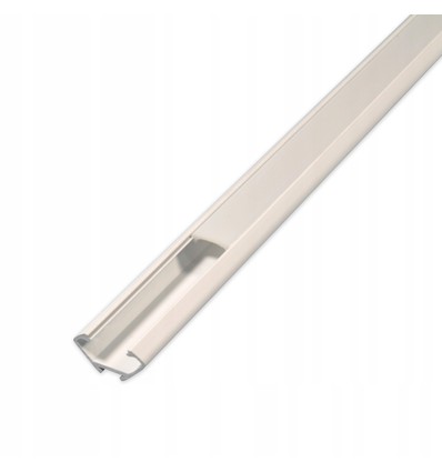 PVC hoekprofiel 15x15 voor LED-strip - 2 meter, wit, inclusief melkachtig wit deksel