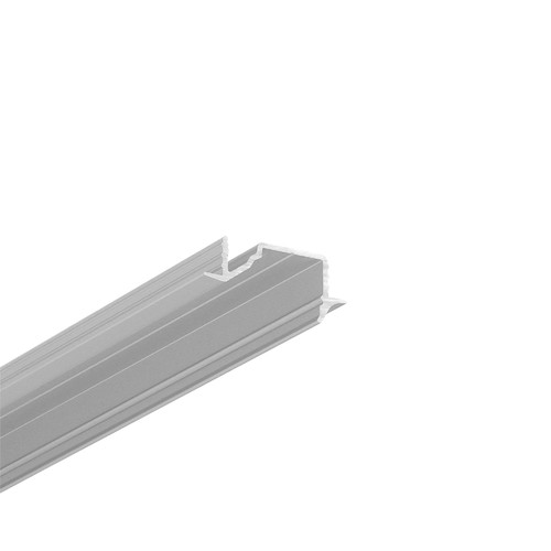 2m aluminium profiel DIAGONAL10 C - Geanodiseerd, inbouw, LED profiel