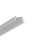 2m aluminium profiel DIAGONAL14 F/TY - Geanodiseerd, inbouw, LED profiel