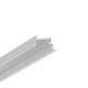 2m aluminiumprofiel DIAGONAL14 F/TY - Onbewerkt aluminium, inbouw, LED-profiel