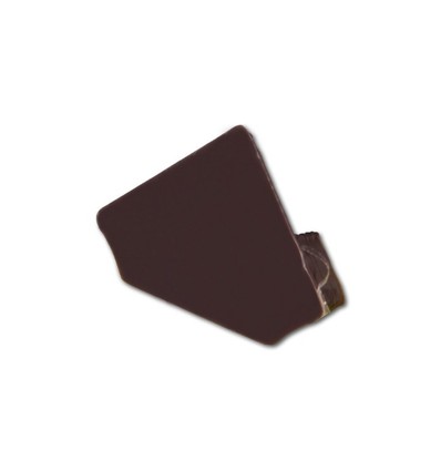 Eindstukken voor PVC hoekprofiel 15x15 - 2 stuks, zwart