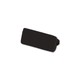 Eindstukken voor PVC profiel 16x7 - 2 stuks, zwart