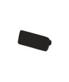 Eindstukken voor PVC profiel 16x7 - 2 stuks, zwart