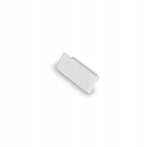 Eindstukken voor PVC profiel 16x7 - 2 stuks, wit
