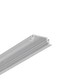 2m aluminiumprofiel GROOVE14 EE7F/TY - Onbewerkt aluminium, ingebouwd, LED-profiel
