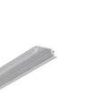 2m aluminiumprofiel GROOVE14 EE7F/TY - Onbewerkt aluminium, ingebouwd, LED-profiel