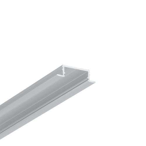 2m aluminium profiel GROOVE14.V2 BC3/Y - Geanodiseerd, inbouw, LED profiel