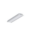 2m aluminium profiel GROOVE14.V2 BC3/Y - Geanodiseerd, inbouw, LED profiel