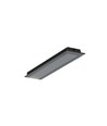 2m aluminium profiel GROOVE14.V2 BC3/Y - Zwart geanodiseerd, inbouw, LED profiel