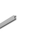 1m aluminiumprofiel HI8 C1 - Geanodiseerd, ingebouwd, LED profiel