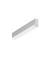 1m aluminiumprofiel HI8 C1 - Geanodiseerd, ingebouwd, LED profiel