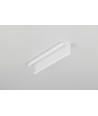 2m aluminium profiel SLASH8 - Melkwit, inbouw, LED profiel