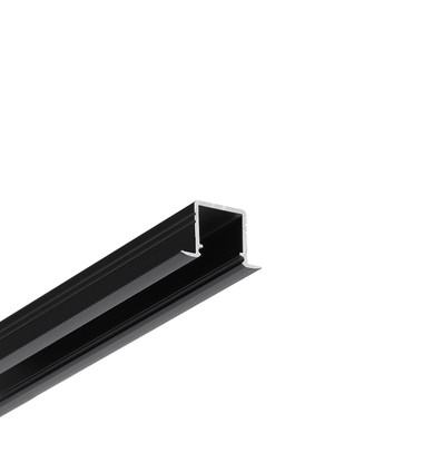 2m aluminium profiel SMART-IN10 AC2/Z - Zwart geanodiseerd, inbouw, LED profiel