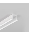 2m aluminiumprofiel SMART-IN16 BC3/U4 - Wit gelakt, ingebouwd, LED-profiel