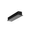 2m aluminium profiel SMART-IN16 BC3/U4 - Zwart gelakt, inbouw, LED profiel