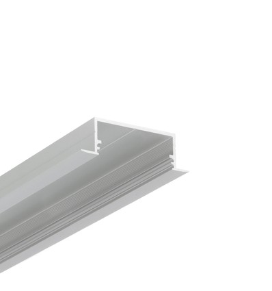 2m aluminium profiel VARIO30-06 ACDE-9/U9 - Geanodiseerd, ingebouwd, LED profiel