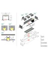 1m aluminium profiel VARIO30-07 ACDE-9/U9 - Zwart geanodiseerd, inbouw, LED profiel