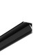 1m aluminium profiel CABI12 E - Zwart geanodiseerd, hoek, LED profiel