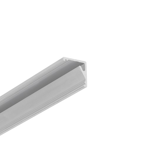 2m aluminiumprofiel CABI12 E - Onbehandeld aluminium, hoek, LED-profiel