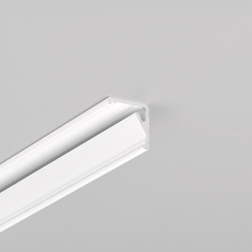 2m aluminium profiel CABI12 E - Wit gelakt, hoek, LED profiel