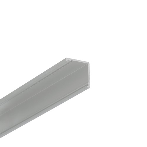 1m aluminium profiel CABI12 DUO E - Geanodiseerd, hoek, LED profiel
