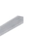 1m aluminiumprofiel CABI12 DUO E - Onbehandeld aluminium, hoek, LED-profiel