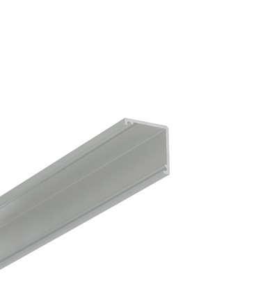 2m aluminium profiel CABI12 DUO E - Geanodiseerd, hoek, LED profiel