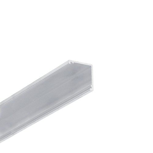 2m aluminiumprofiel CABI12 DUO E - Onbehandeld aluminium, hoek, LED-profiel