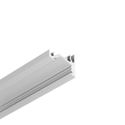 2m aluminium profiel CORNER10 BC/UX - Geanodiseerd, hoek, LED-profiel