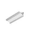 2m aluminium profiel CORNER10 BC/UX - Geanodiseerd, hoek, LED-profiel