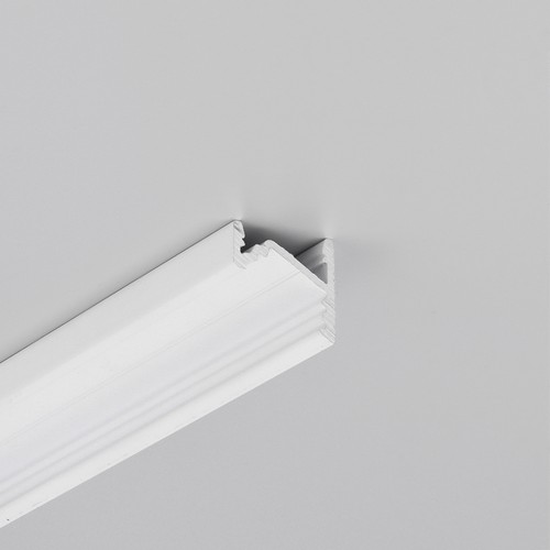 2m aluminium profiel CORNER10.V2 A1C/U1 - Wit gelakt, hoek, LED profiel